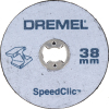 S406JC DREMEL START SET SCLIC /2 tarcze 38mm,1,25mm+trzpień/