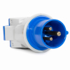 AD-1 CAMPING 16A 3P Adapter Redukcja Przejściówka 16A 3P/230V IP44 604