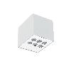Oprawa ICE CUBE 2.0 WALL 1 ED 950lm 2700K IP65 52x19° biały 10,6 W