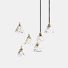 Pendant Veneto Surfaced 6 Bodies LED 44.8 LED warm-white 2700K DALI Gold 2268lm 15-7599-DL-DO