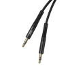 GSM108003 XO kabel audio NB-R175A jack 3,5mm - jack 3,5mm 1,0 m czarny