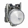 Harmony XB4 Lampka sygnalizacyjna biała LED 230/240V metalowy