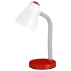 Lampa biurkowa Eva 230V/11W E27 czerwona