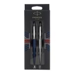 1 DŁUGOPIS JOTTER ROYAL BLUE CT (wkład niebieski) 1 DŁUGOPIS ŻELOWY STAINLESS STEEL CT (wkład czarny) JOT DUO ROYAL BLU BP + GEL UK BL1