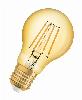 Lampa LED Vintage 1906 CL A Filament szkło przezroczyste GOLD 50 non-dim 6,5W 824 E27