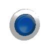 Główka przycisku podświetlanego wystający niebieski zintegrowany LED typ push push Harmony XB4